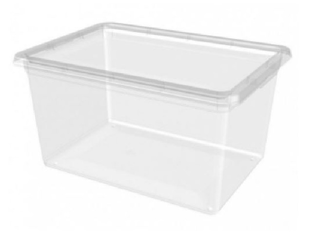 Ящик для хранения Palm 45л, 547х392х290мм (бесцветный)